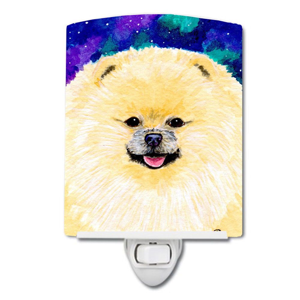 Pomeranian Ceramic Night Light SS8997CNL - the-store.com