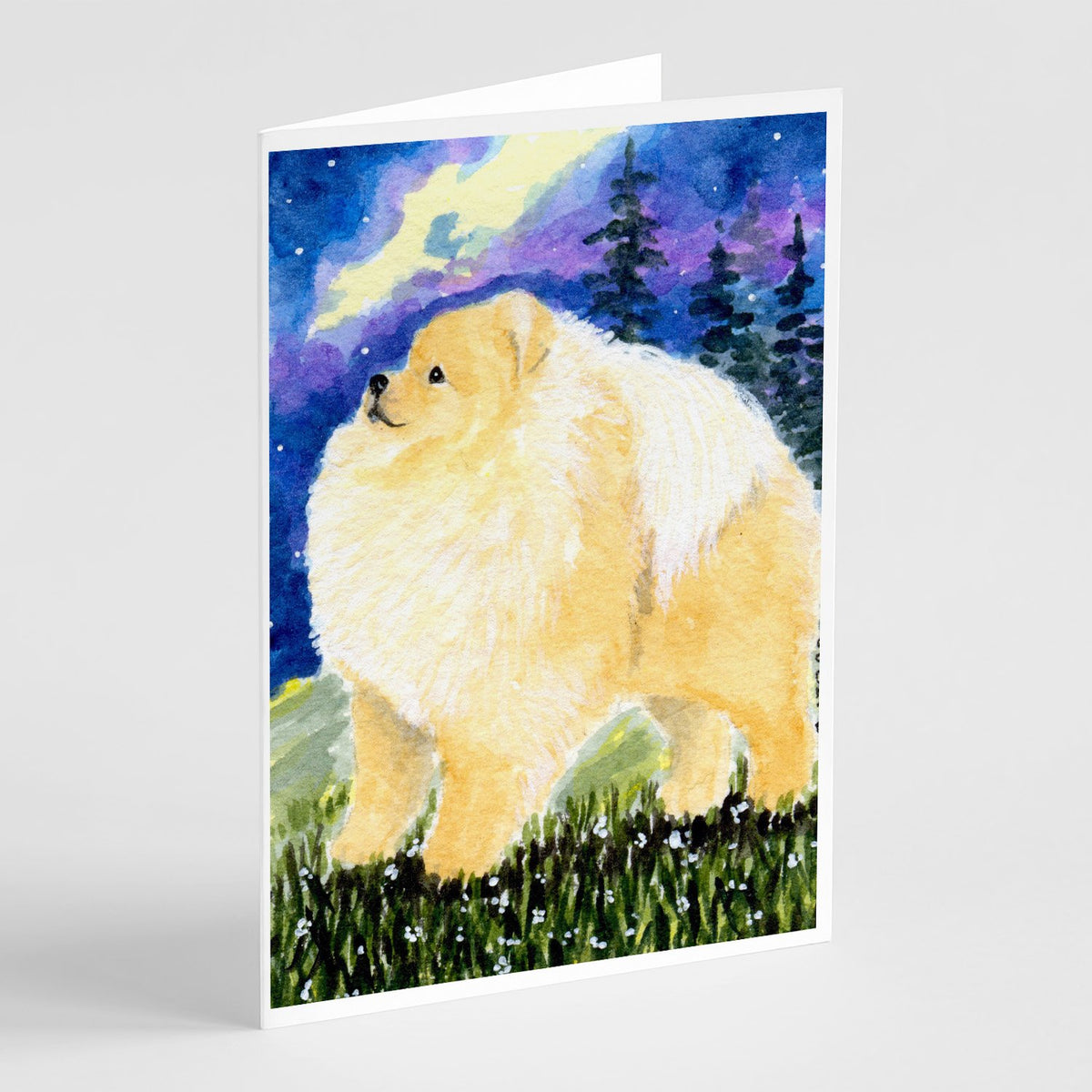 Buy this Pomeranian Greeting Cards and Envelopes Pack of 8