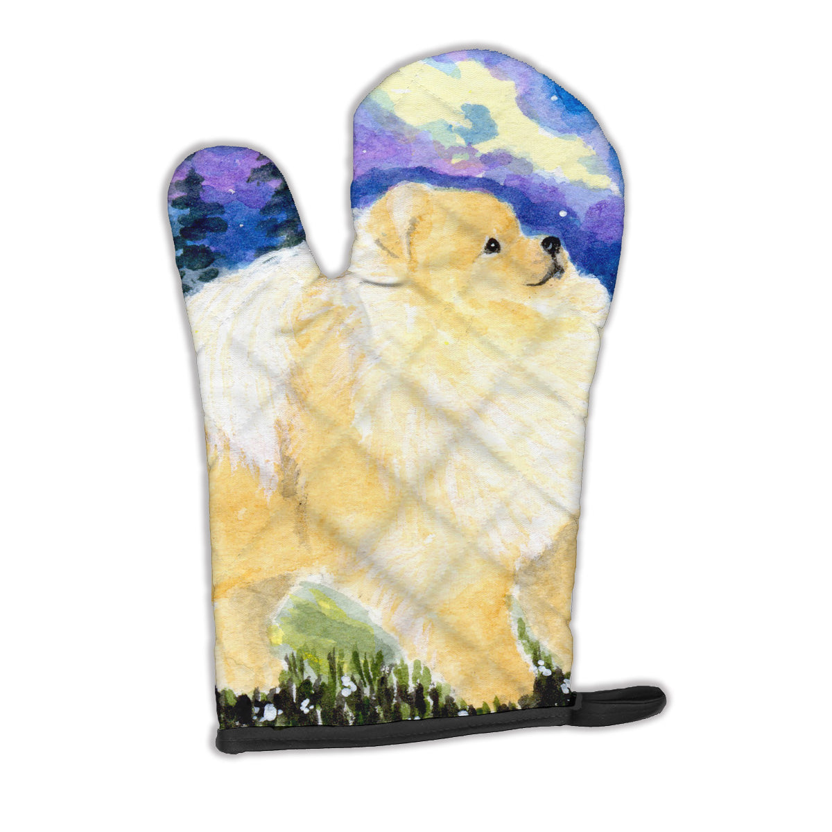 Pomeranian Oven Mitt SS8998OVMT  the-store.com.