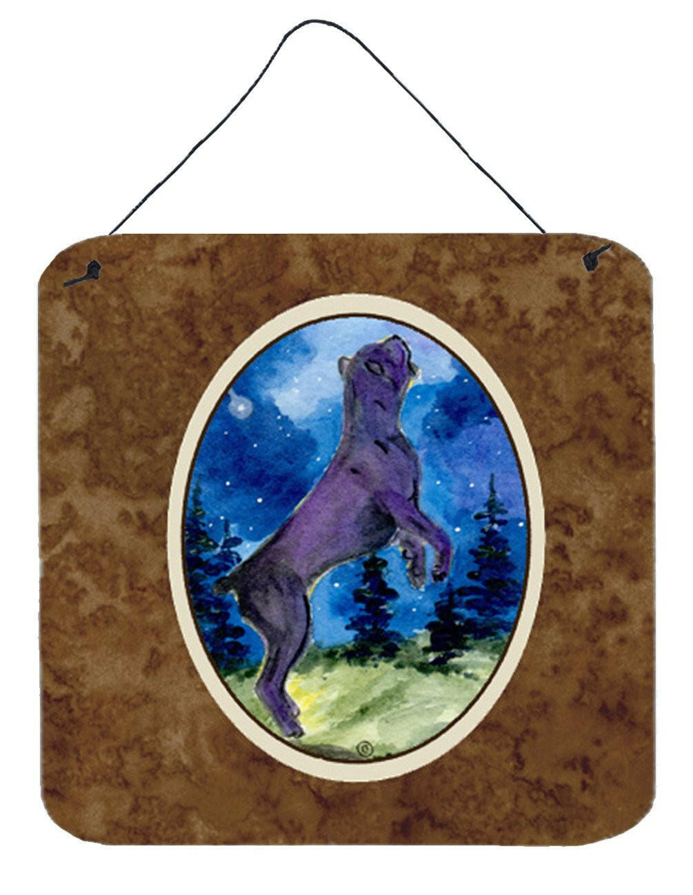 Cane Corso Aluminium Metal Wall or Door Hanging Prints by Caroline's Treasures