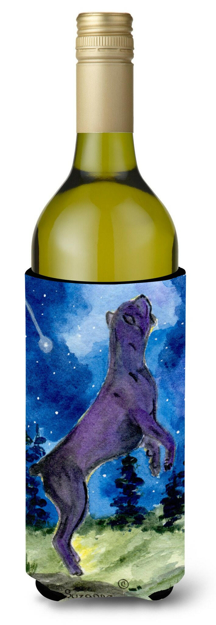 Cane Corso Wine Bottle Beverage Insulator Beverage Insulator Hugger SS8999LITERK by Caroline&#39;s Treasures