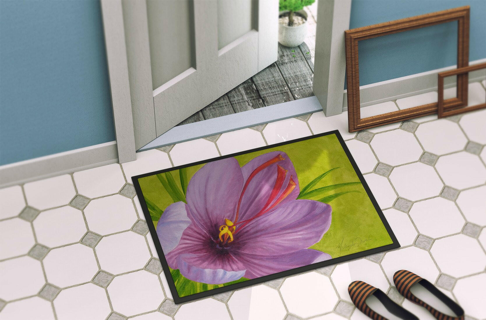 Floral by Malenda Trick Indoor or Outdoor Mat 24x36 TMTR0227JMAT - the-store.com