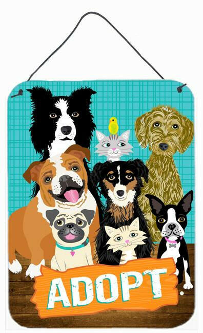 Adopt Pets Adoption Wall or Door Hanging Prints VHA3007DS1216 by Caroline&#39;s Treasures