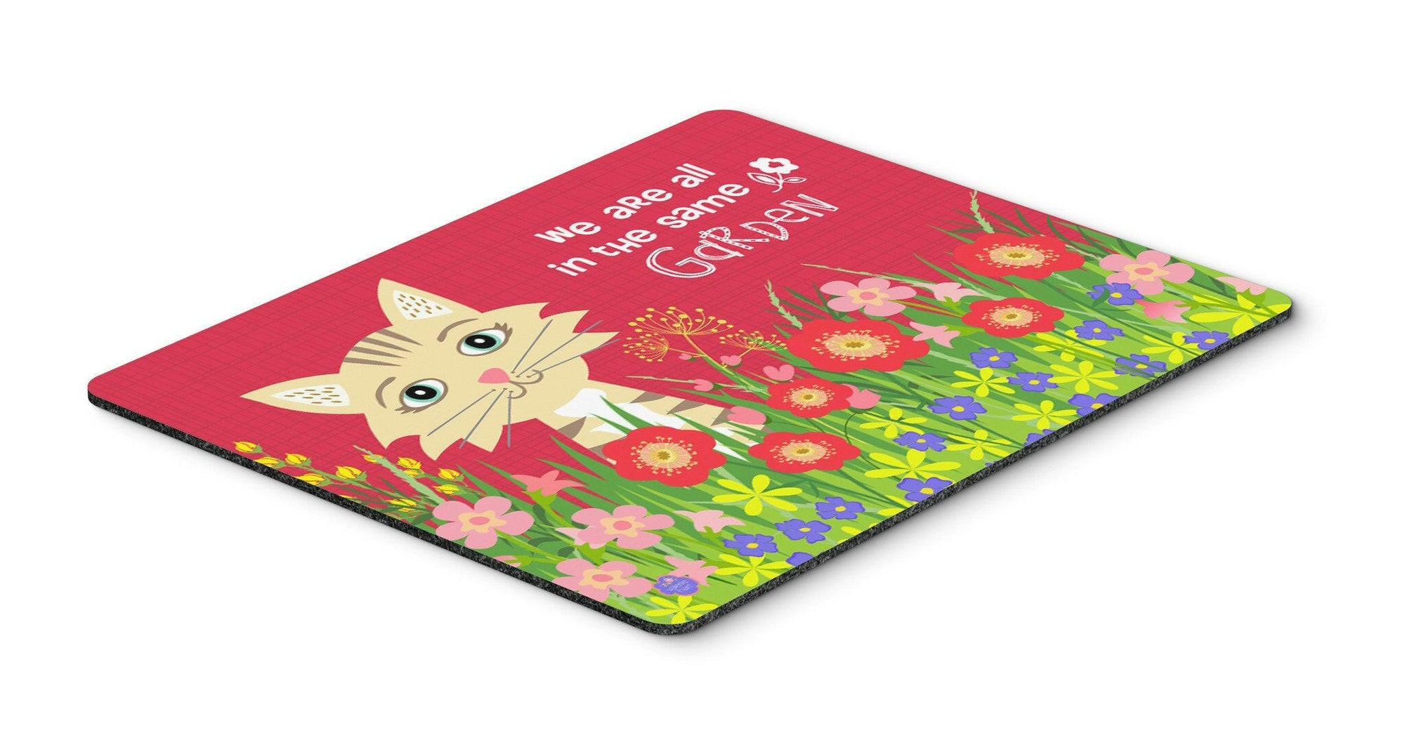 Garden Cat Mouse Pad, Hot Pad or Trivet VHA3009MP by Caroline's Treasures