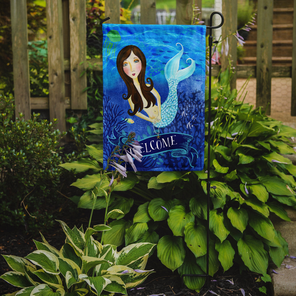 Welcome Mermaid Flag Garden Size VHA3010GF.