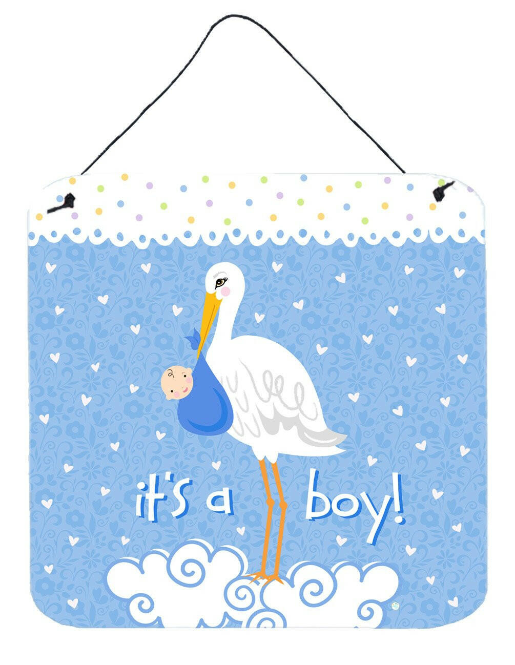 It's a Baby Boy Wall or Door Hanging Prints VHA3012DS66 by Caroline's Treasures