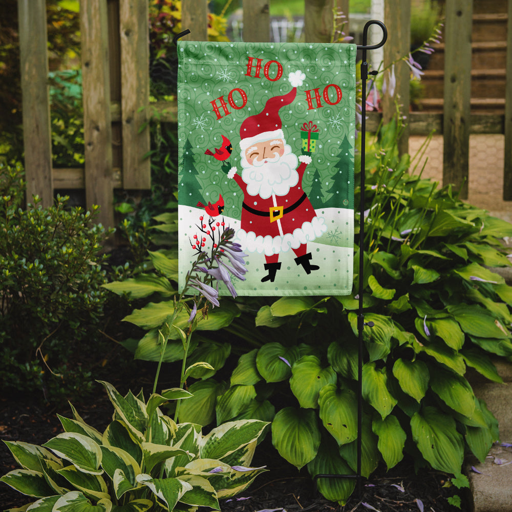 Merry Christmas Santa Claus Ho Ho Ho Flag Garden Size VHA3016GF.