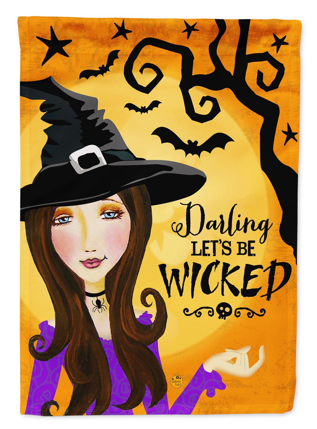 Halloween Wicked Witch Flag Canvas House Size VHA3019CHF  the-store.com.