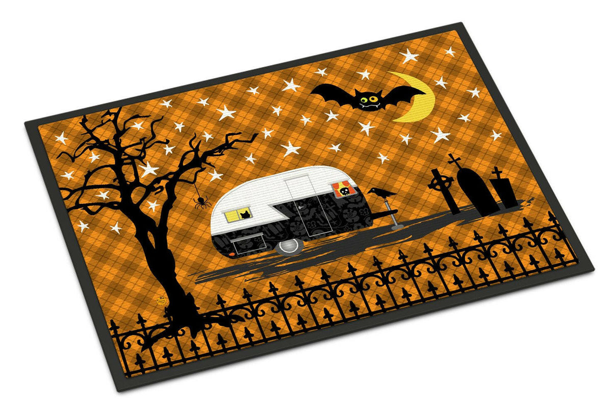 Halloween Vintage Camper Indoor or Outdoor Mat 24x36 VHA3020JMAT by Caroline&#39;s Treasures