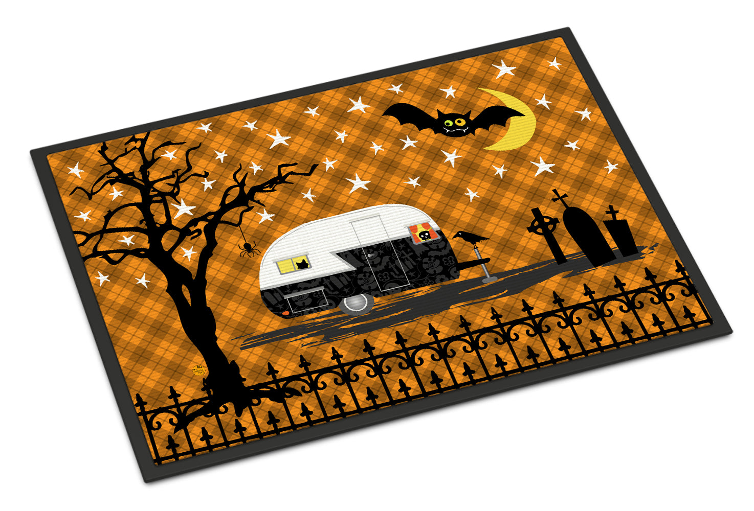 Halloween Vintage Camper Indoor or Outdoor Mat 18x27 VHA3020MAT - the-store.com