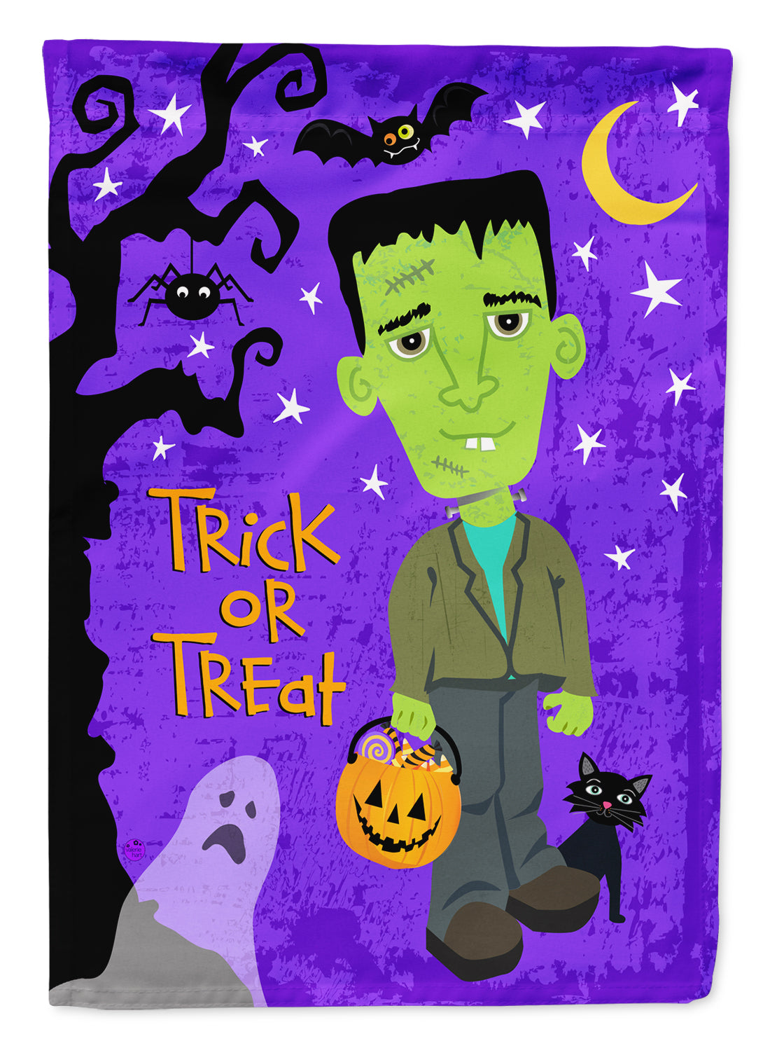 Halloween Frankie Frankenstein Flag Canvas House Size VHA3021CHF  the-store.com.