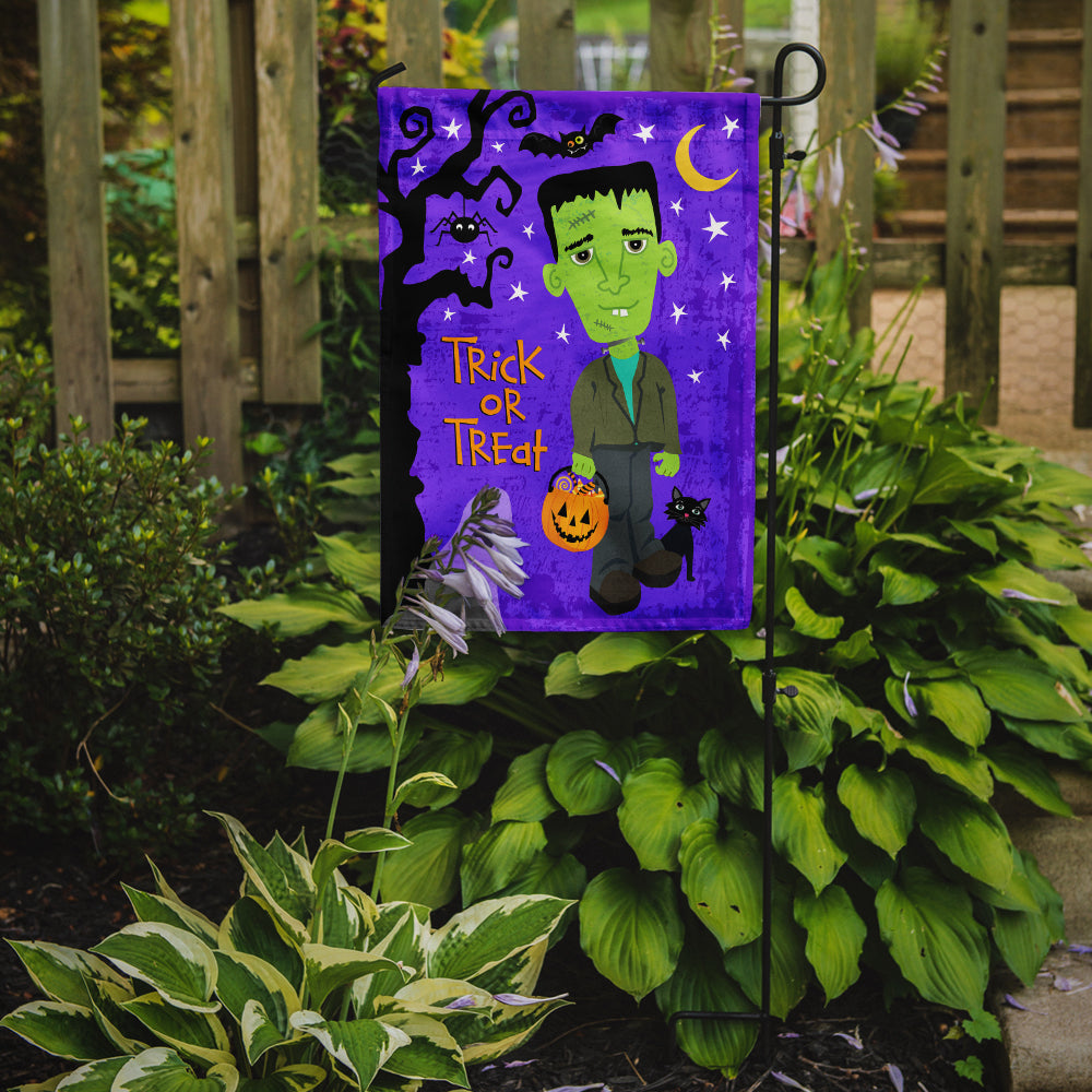 Halloween Frankie Frankenstein Flag Garden Size VHA3021GF  the-store.com.