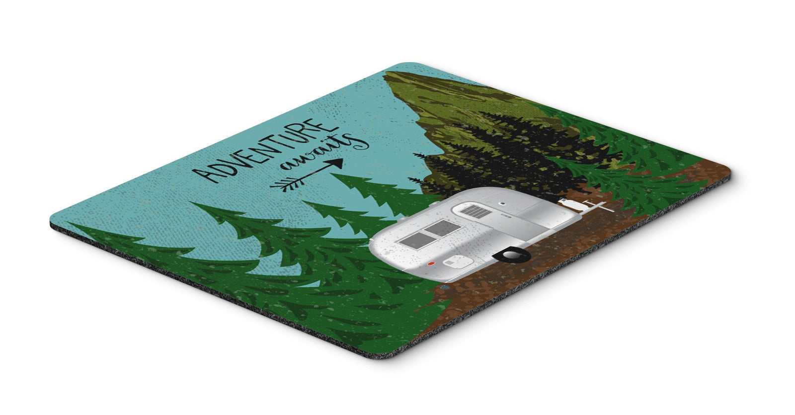 Airstream Camper Adventure Awaits Mouse Pad, Hot Pad or Trivet VHA3022MP by Caroline's Treasures