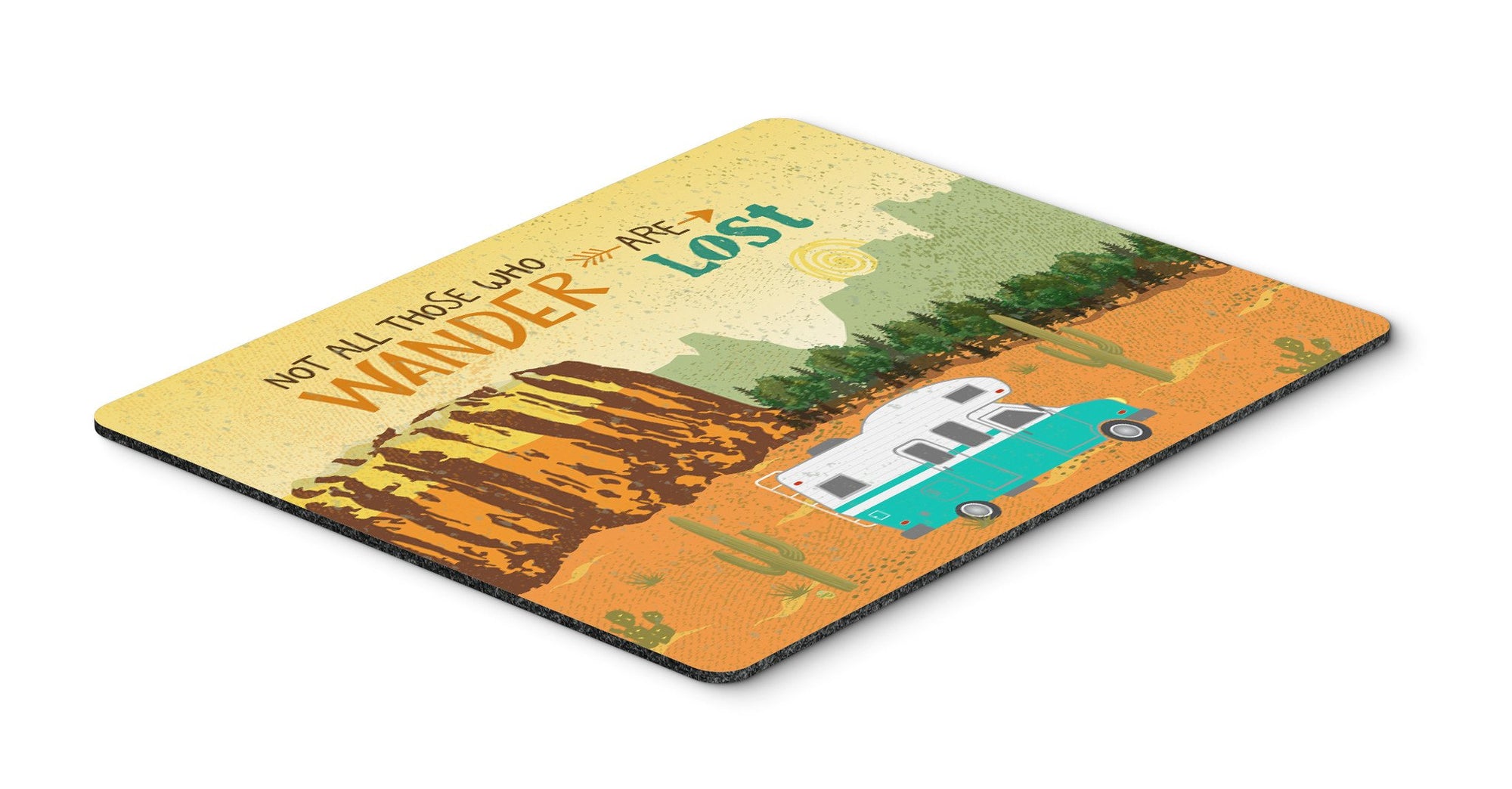 RV Camper Camping Wander Mouse Pad, Hot Pad or Trivet VHA3027MP by Caroline's Treasures