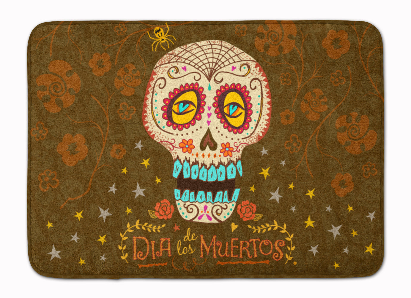 Day of the Dead Machine Washable Memory Foam Mat VHA3031RUG - the-store.com