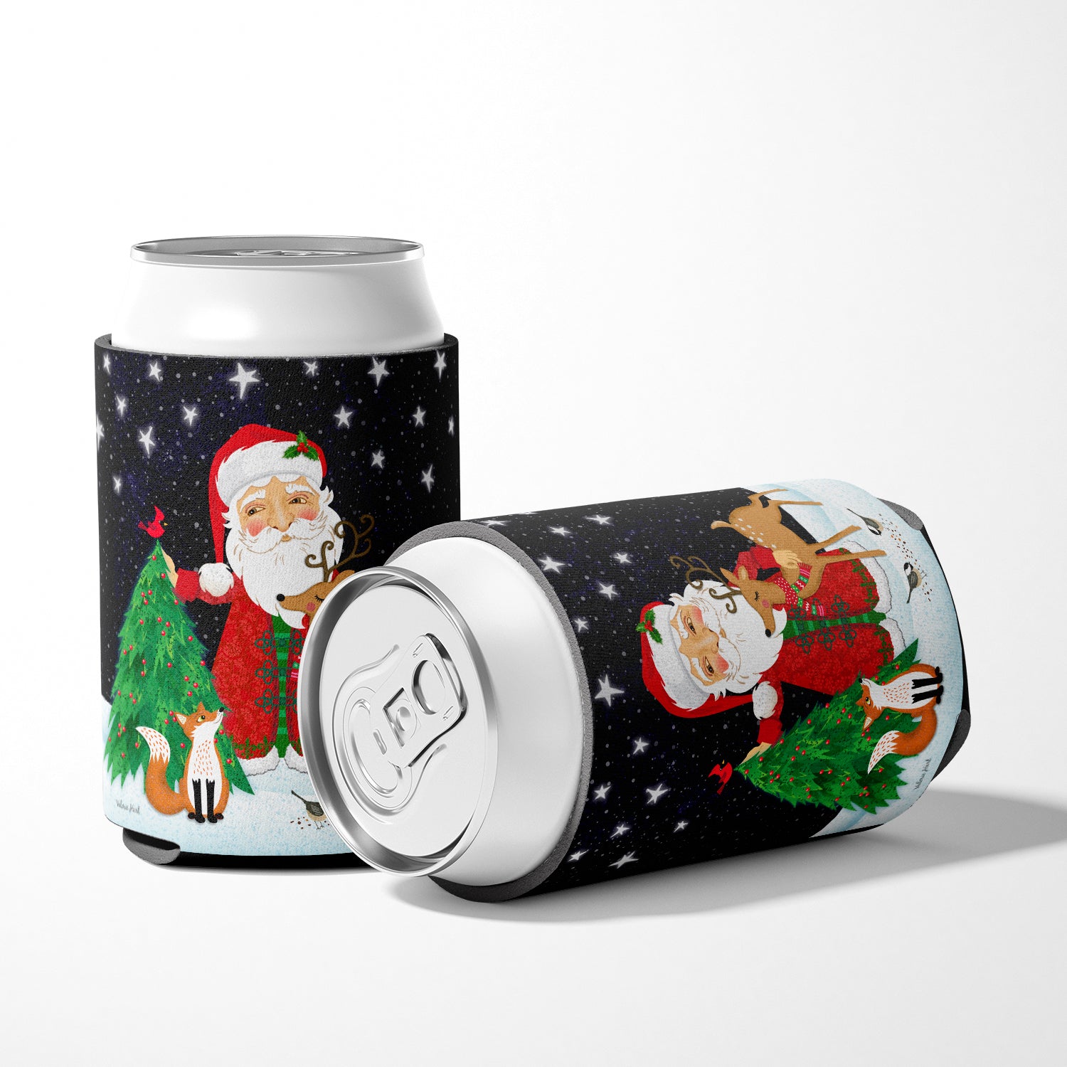 Santa Claus Christmas Can or Bottle Hugger VHA3033CC  the-store.com.