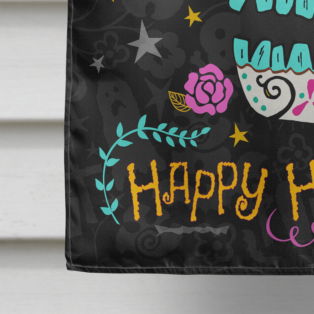 Happy Halloween Day of the Dead Flag Canvas House Size VHA3035CHF  the-store.com.