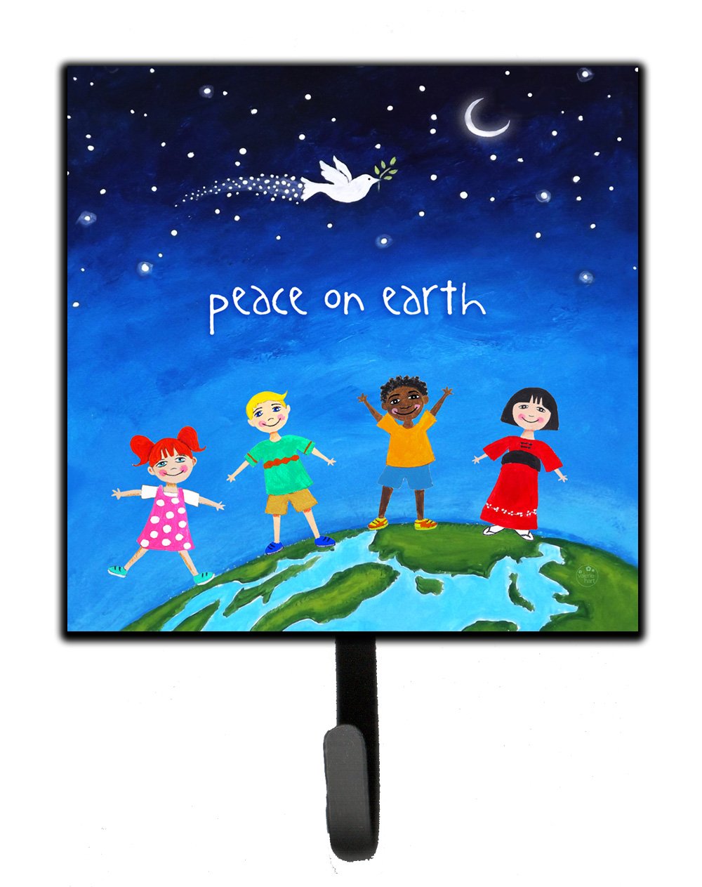 Peace on Earth Leash or Key Holder VHA3039SH4 by Caroline's Treasures