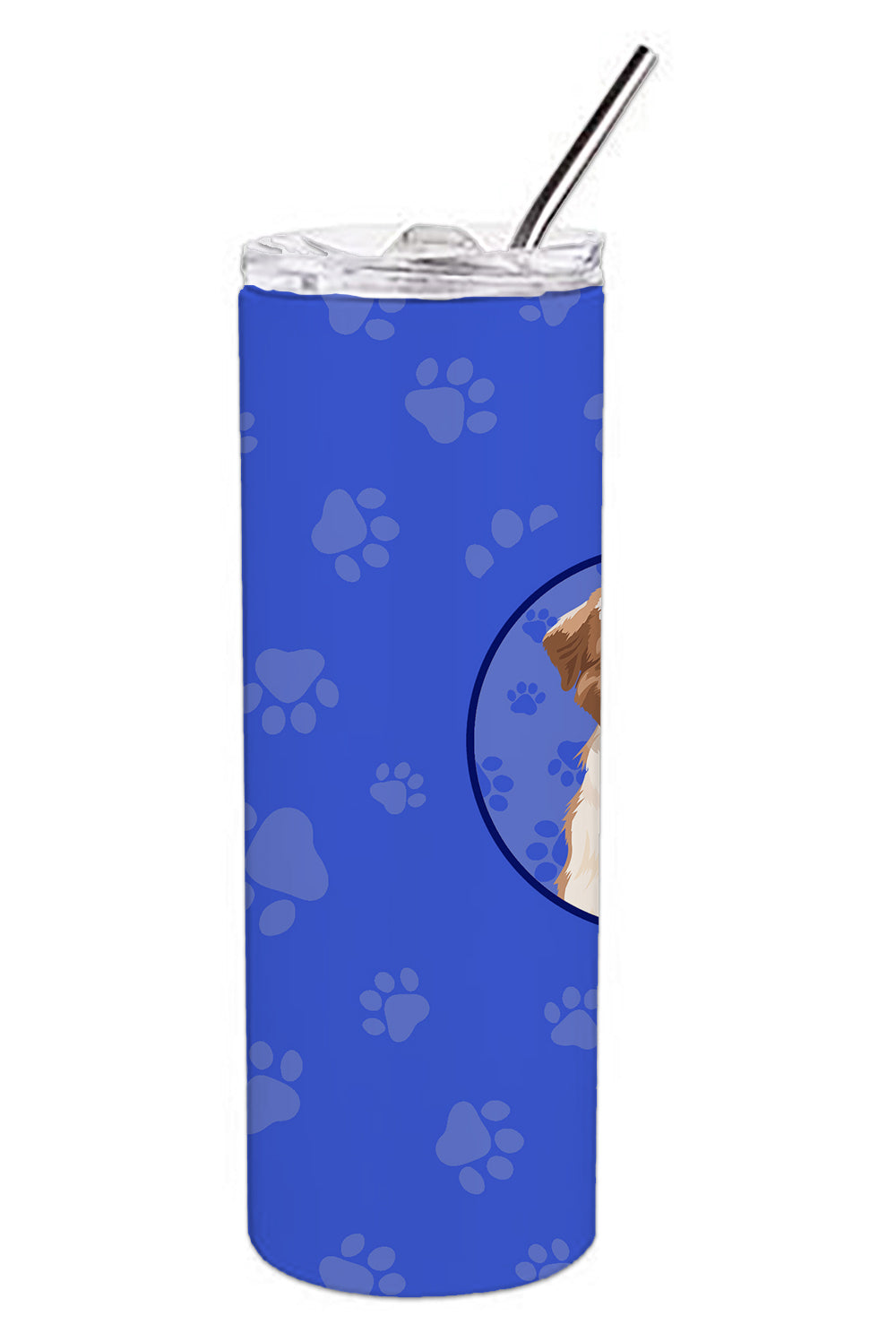 Buy this Australian Shepherd Red and White #1  Stainless Steel 20 oz Skinny Tumbler