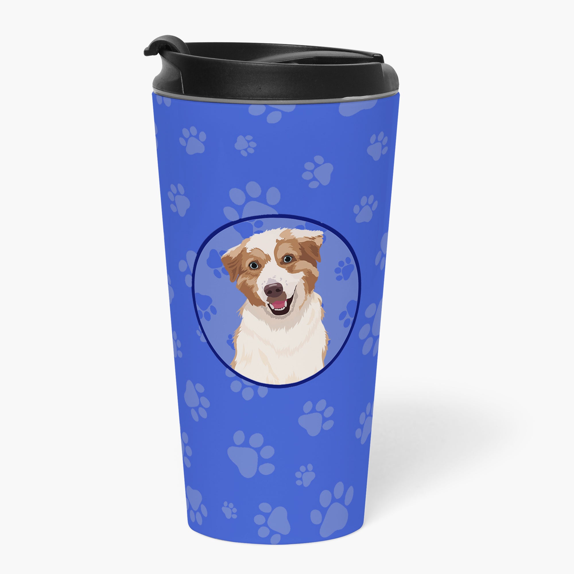 Buy this Australian Shepherd Red and White #1  Stainless Steel 16 oz  Tumbler