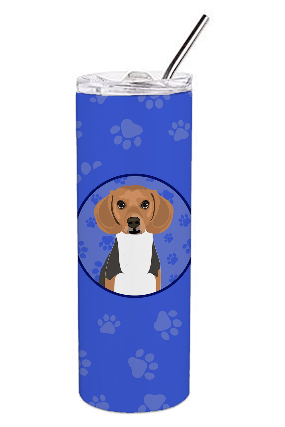 Buy this Beagle Tricolor #1  Stainless Steel 20 oz Skinny Tumbler