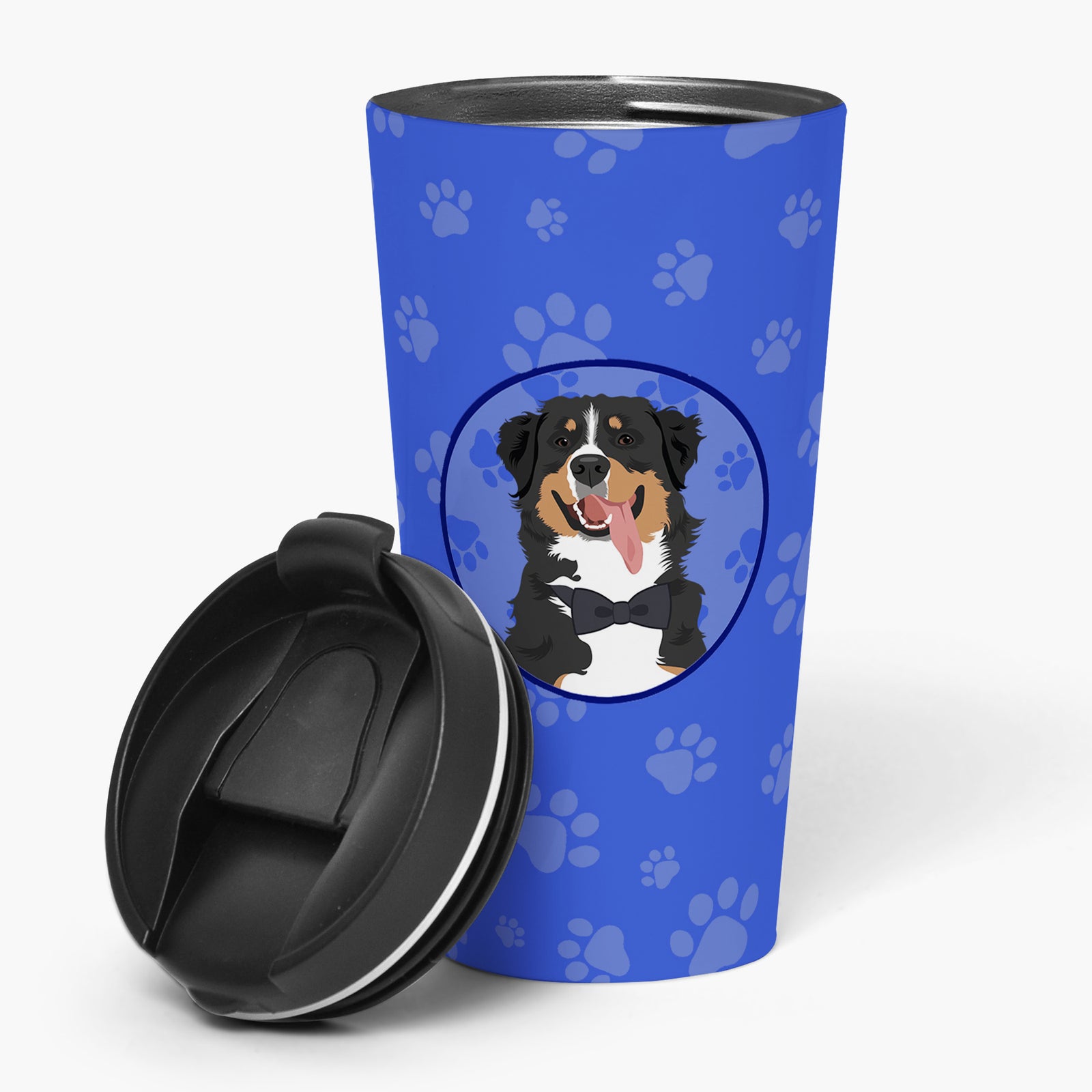 Buy this Bernese Mountain Dog #1  Stainless Steel 16 oz  Tumbler