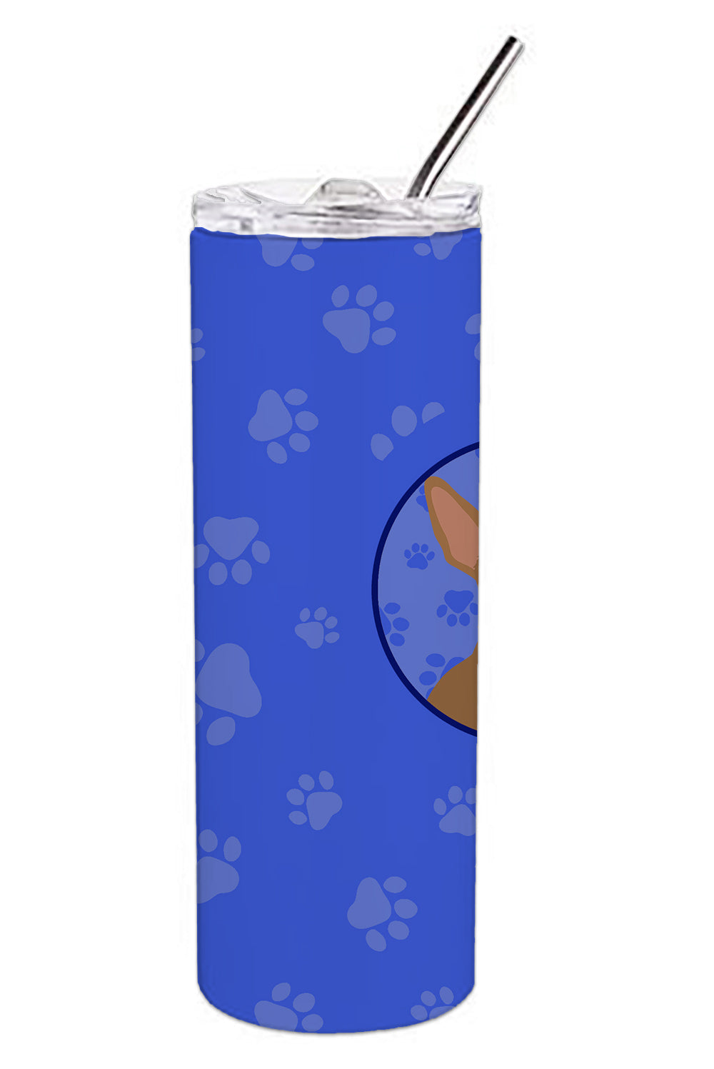 Buy this Chihuahua Chocolate and White #1  Stainless Steel 20 oz Skinny Tumbler