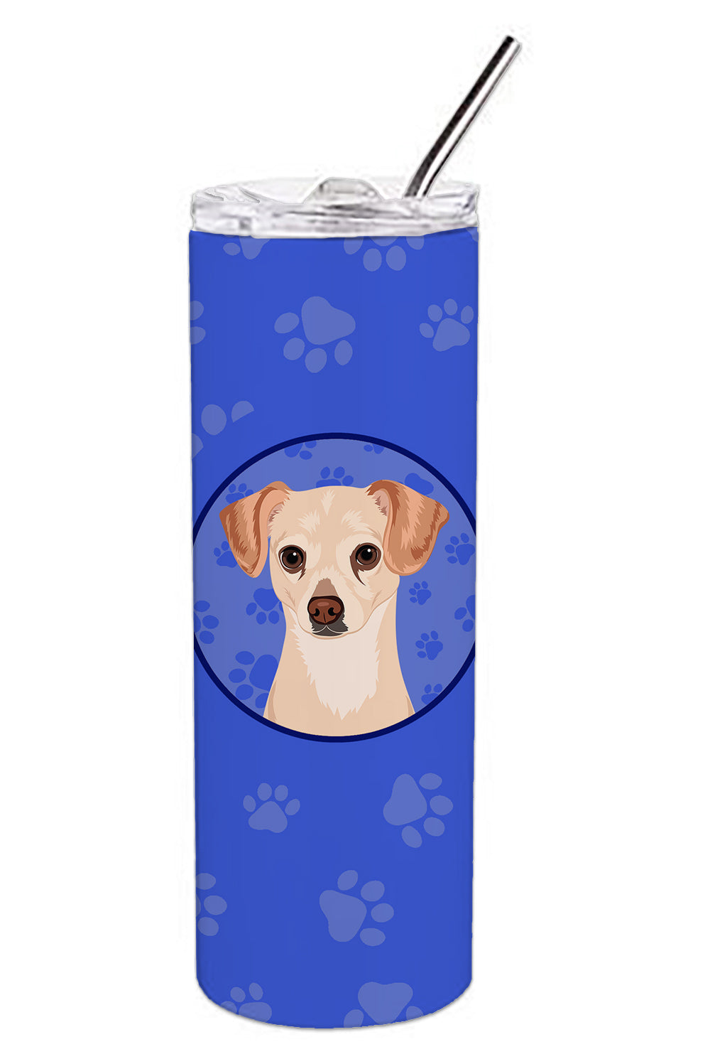 Buy this Chihuahua Cream  Stainless Steel 20 oz Skinny Tumbler