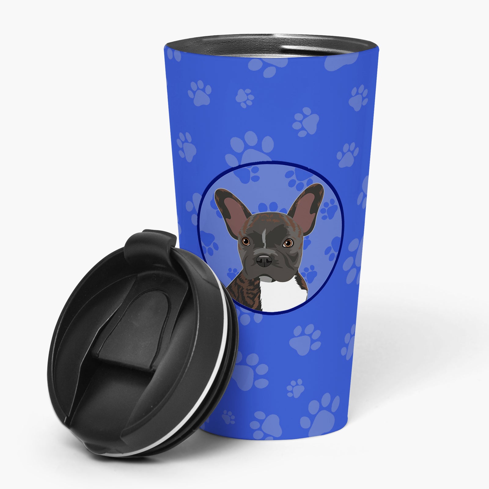 Buy this French Bulldog Brindle #2  Stainless Steel 16 oz  Tumbler