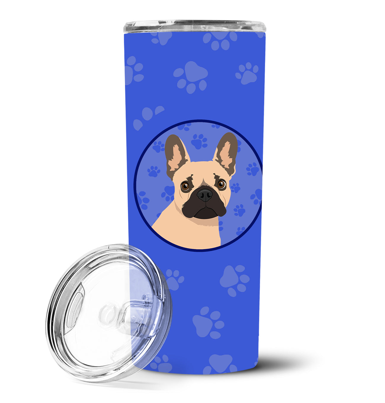 French Bulldog Fawn #1  Stainless Steel 20 oz Skinny Tumbler - the-store.com