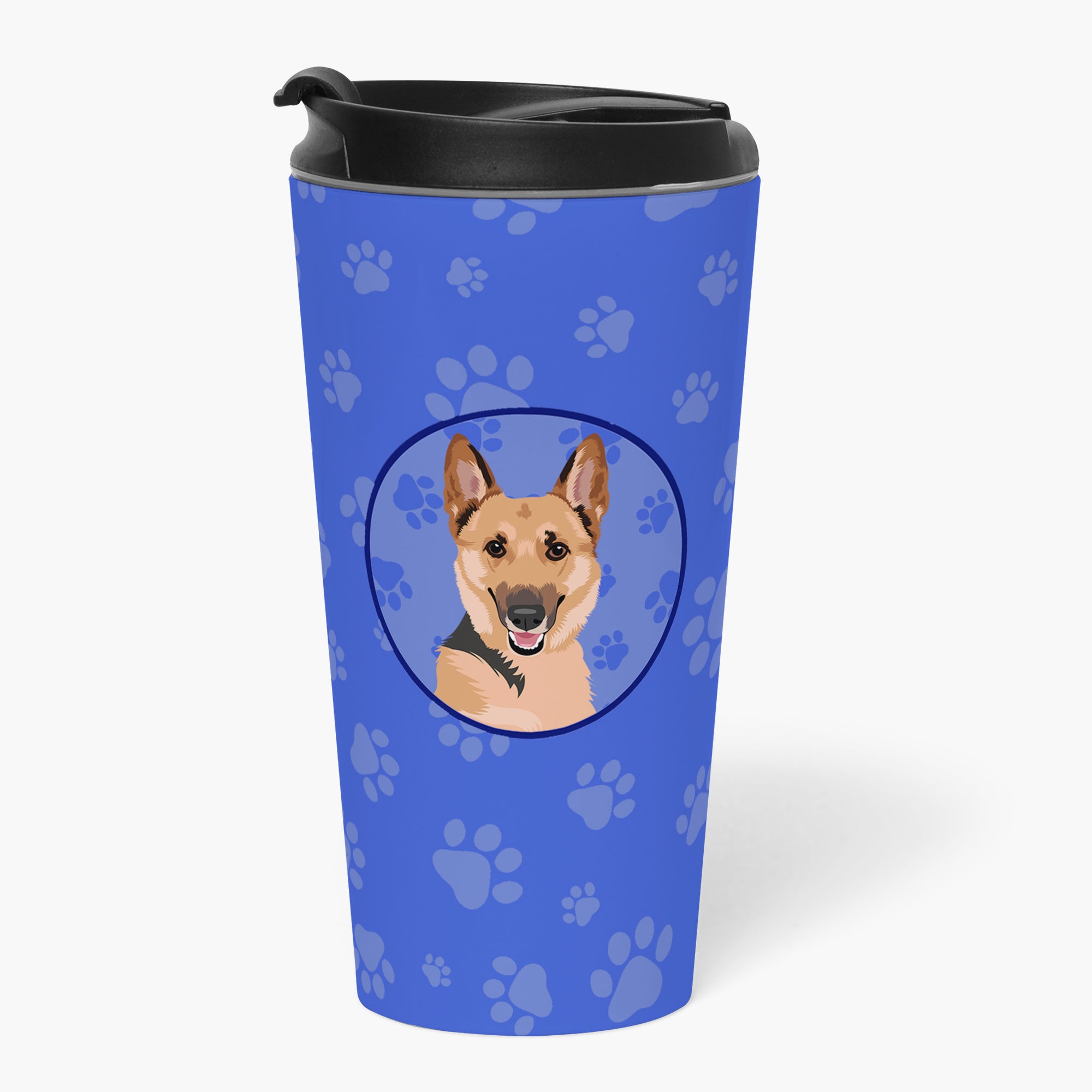 Buy this German Shepherd Black and Tan #1  Stainless Steel 16 oz  Tumbler