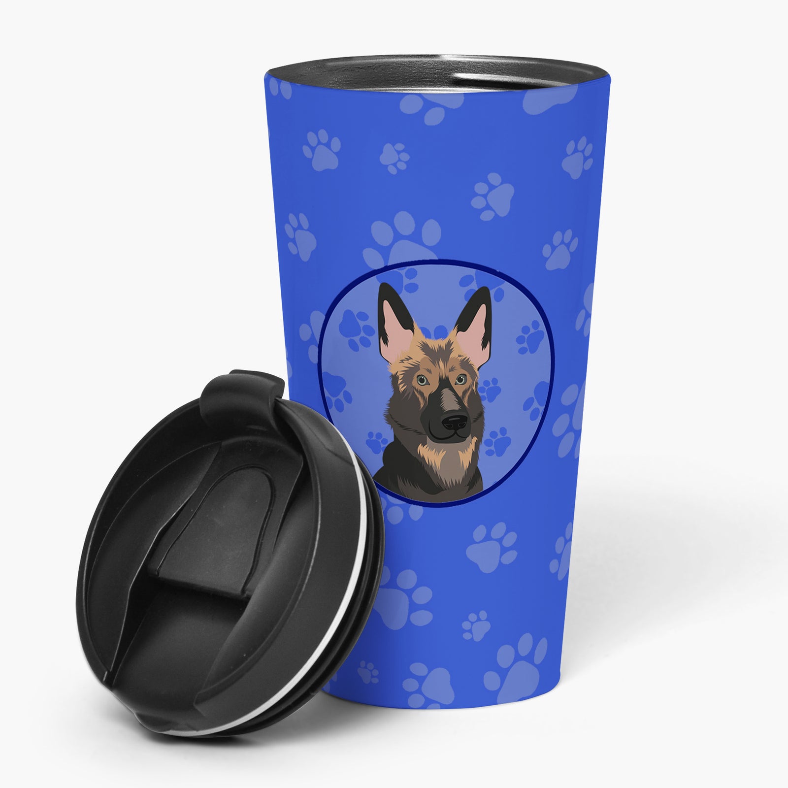 Buy this German Shepherd Puppy  Stainless Steel 16 oz  Tumbler