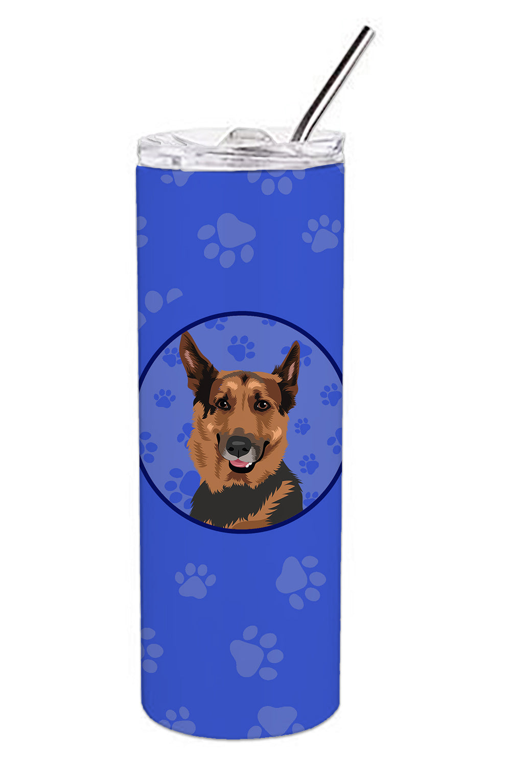 Buy this German Shepherd Red Sable  Stainless Steel 20 oz Skinny Tumbler