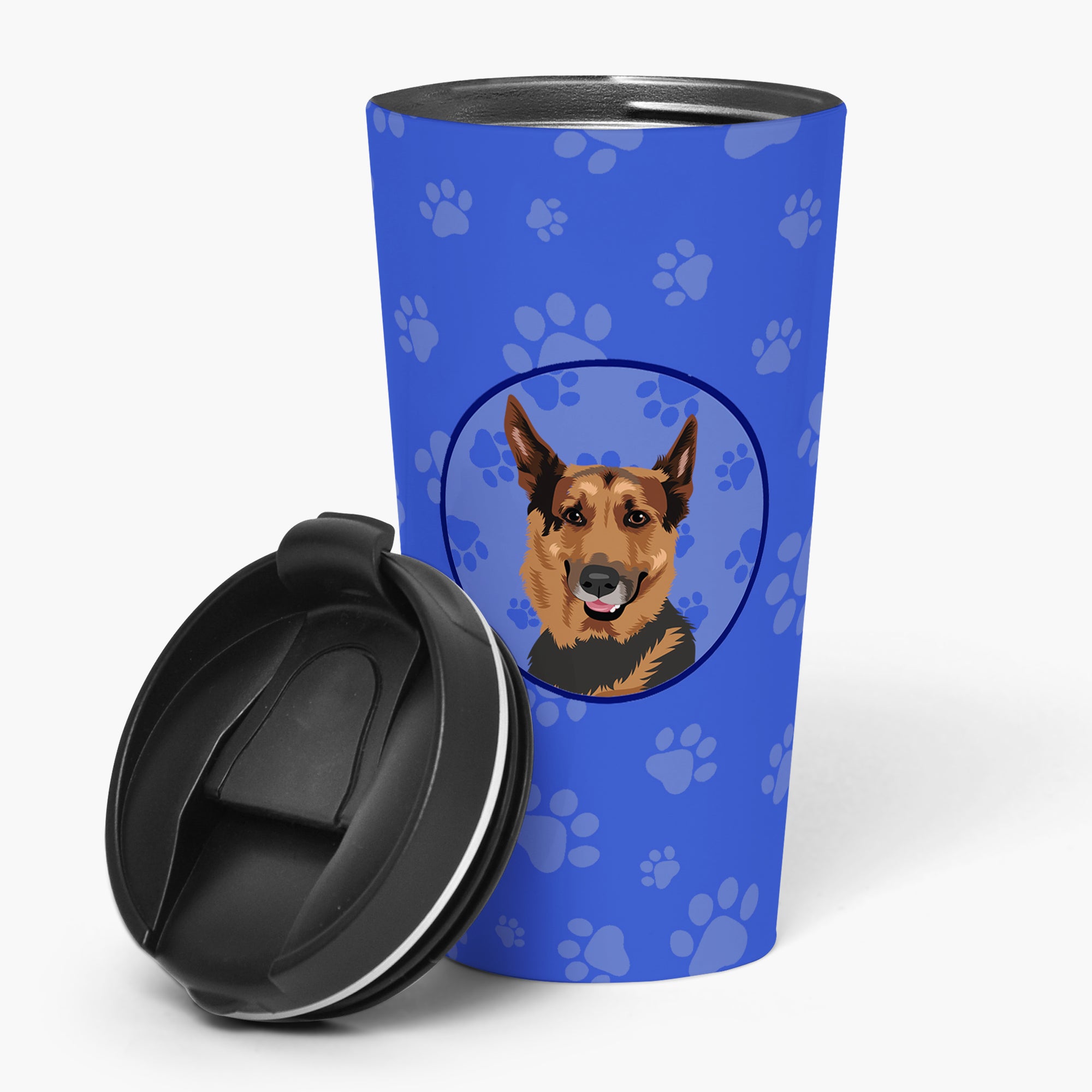 Buy this German Shepherd Red Sable  Stainless Steel 16 oz  Tumbler