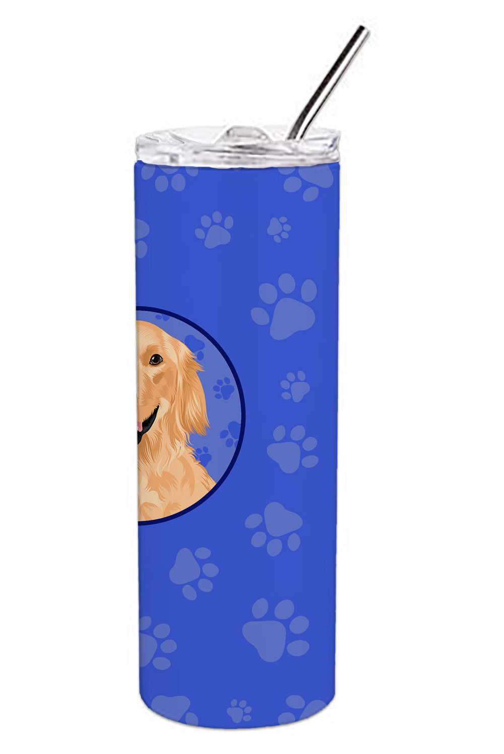 Golden Retriever Gold #1  Stainless Steel 20 oz Skinny Tumbler - the-store.com