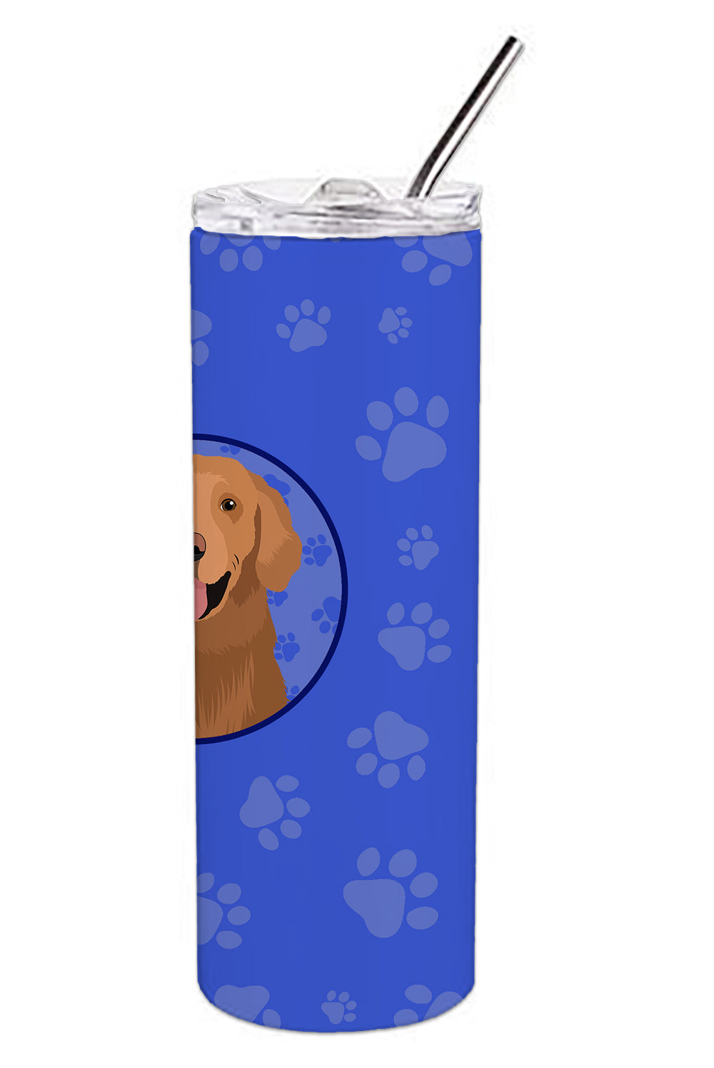 Golden Retriever Red #1  Stainless Steel 20 oz Skinny Tumbler - the-store.com