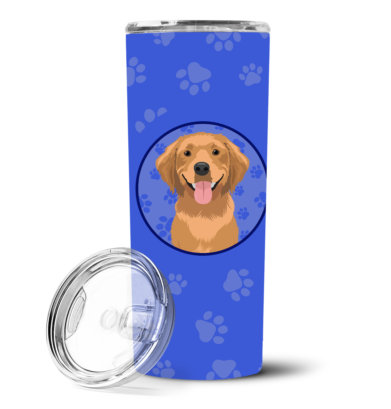 Golden Retriever Red #2  Stainless Steel 20 oz Skinny Tumbler - the-store.com