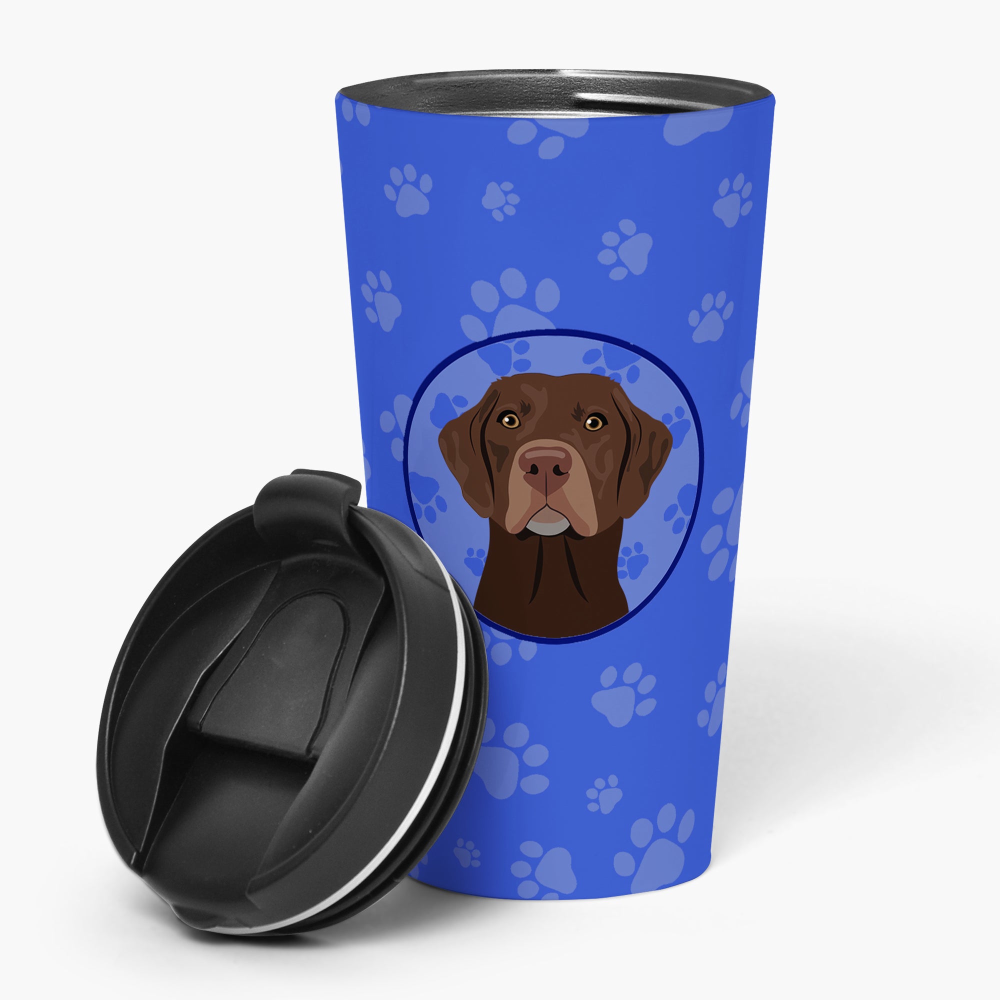 Buy this Labrador Retriever Chocolate #2  Stainless Steel 16 oz  Tumbler