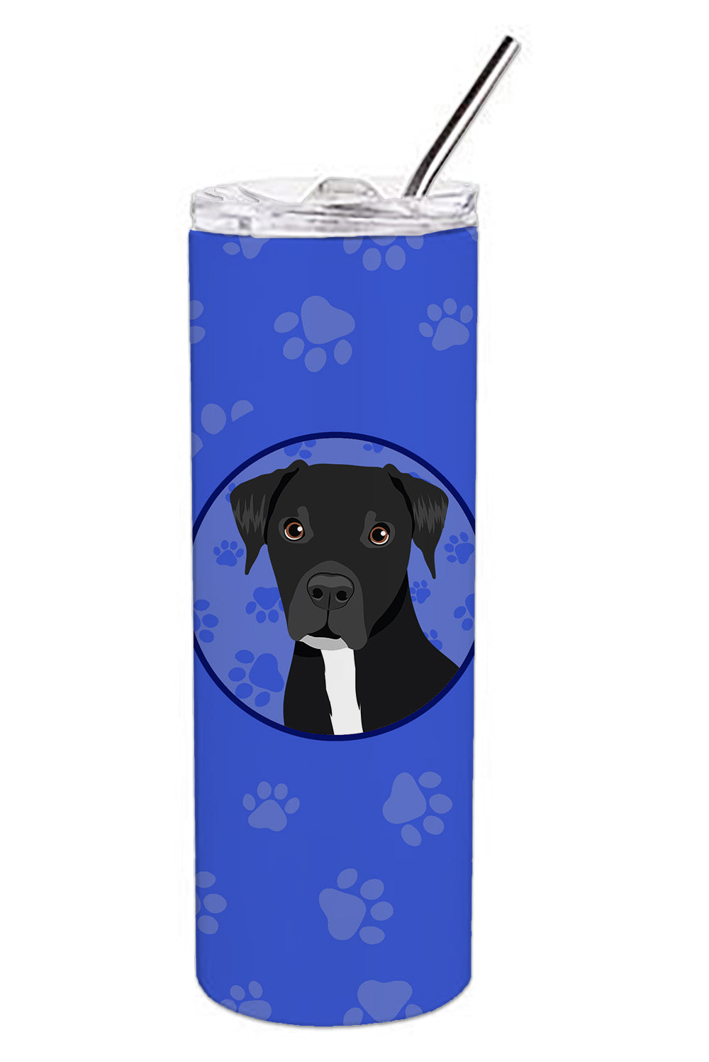 Buy this Pit Bull Black #1  Stainless Steel 20 oz Skinny Tumbler