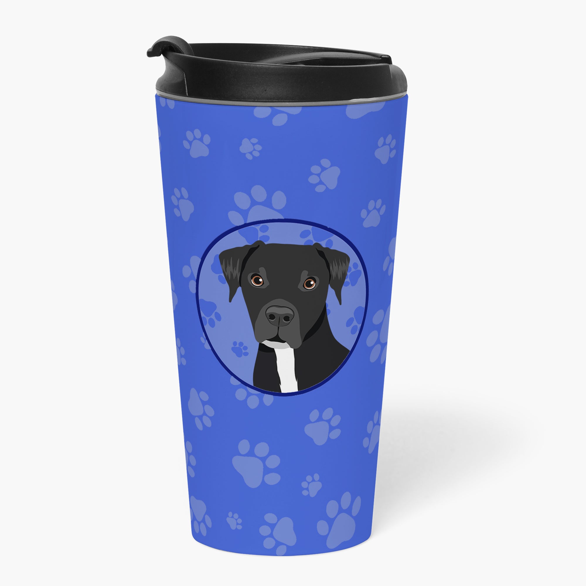 Pit Bull Black #1  Stainless Steel 16 oz  Tumbler - the-store.com