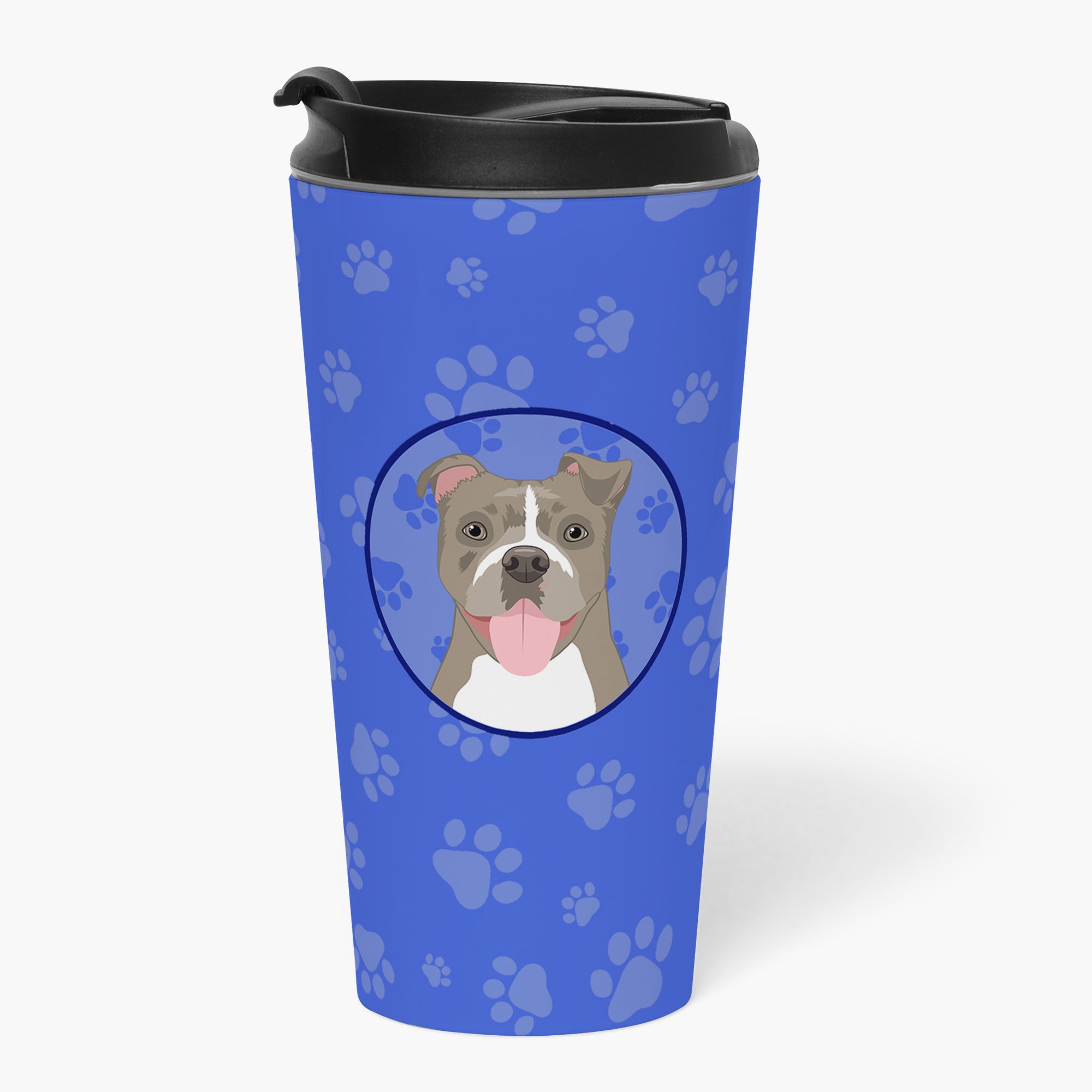 Buy this Pit Bull Blue #2  Stainless Steel 16 oz  Tumbler