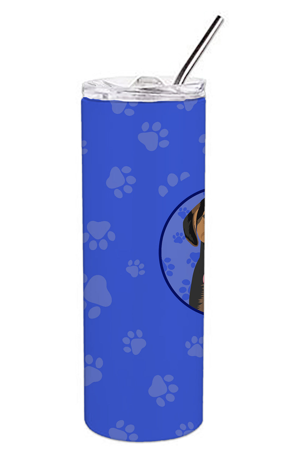 Rottweiler Black and Tan #4  Stainless Steel 20 oz Skinny Tumbler - the-store.com