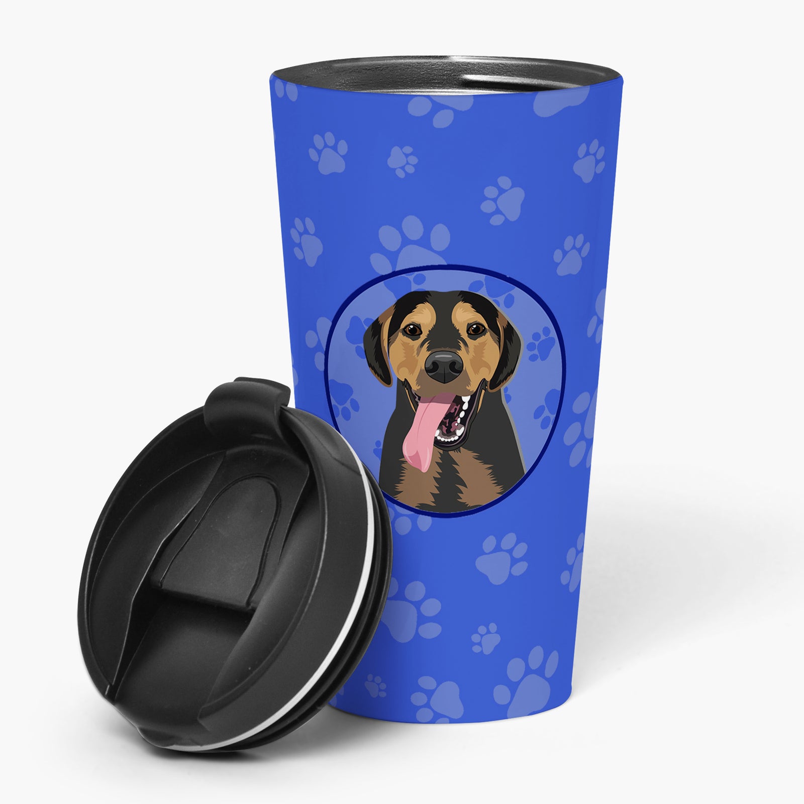 Buy this Rottweiler Black and Tan #4  Stainless Steel 16 oz  Tumbler