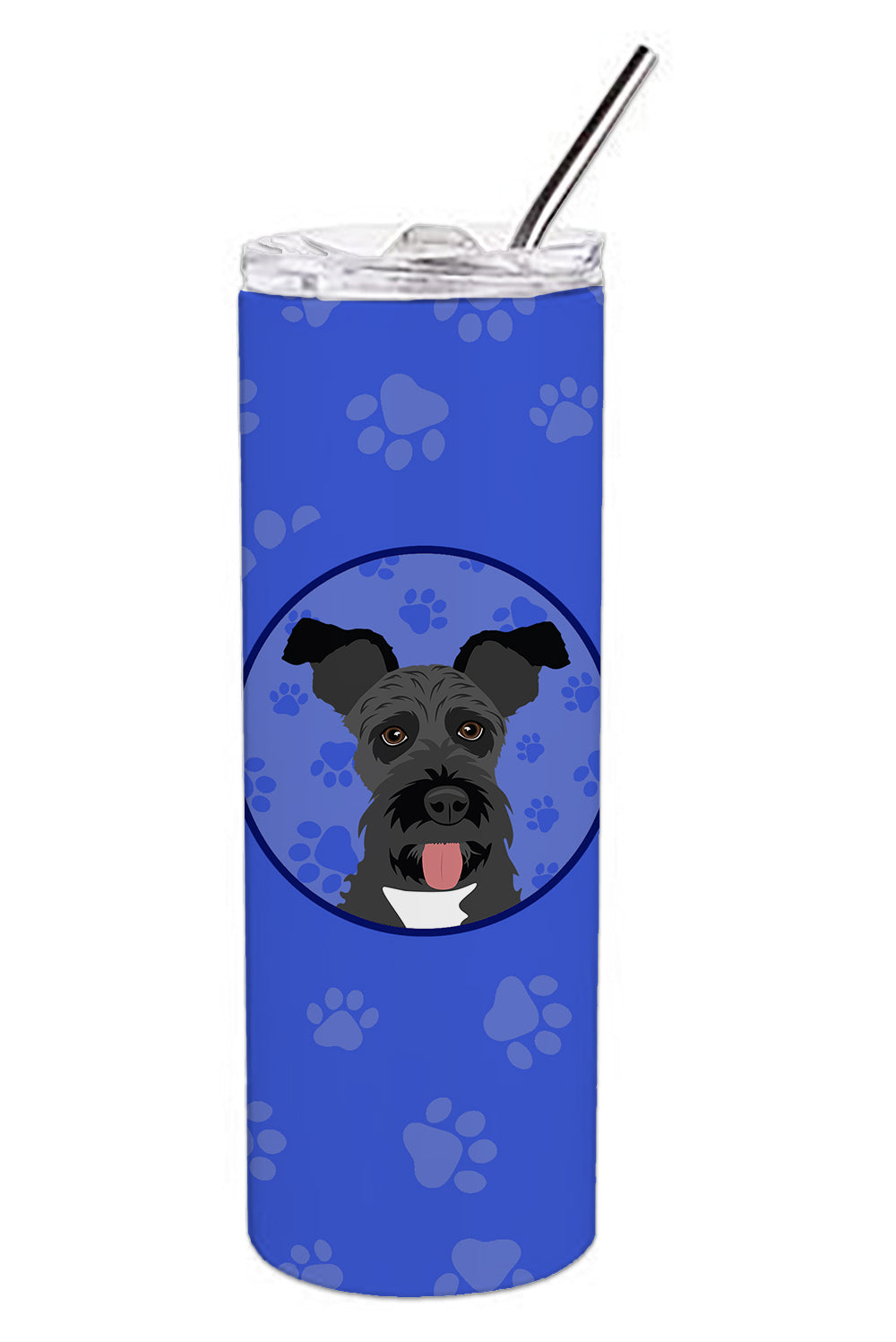 Buy this Schnauzer Black #3  Stainless Steel 20 oz Skinny Tumbler