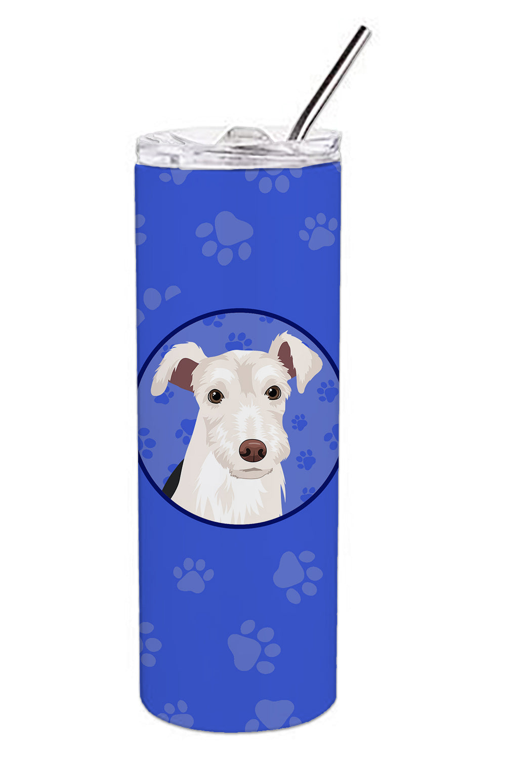 Buy this Schnauzer Parti  Stainless Steel 20 oz Skinny Tumbler