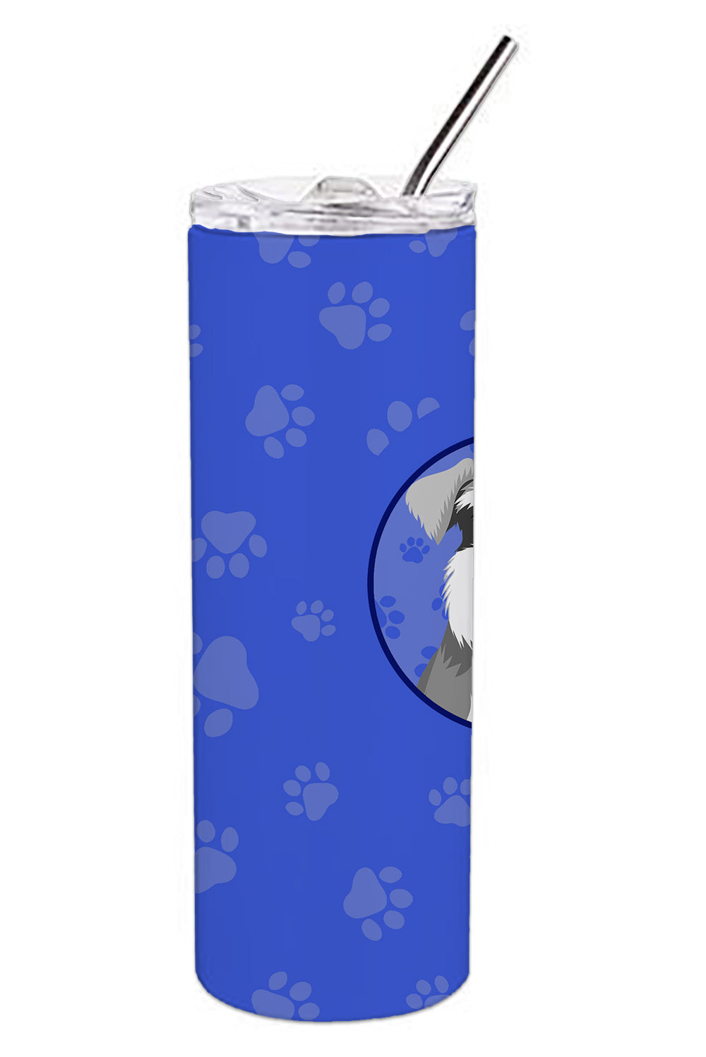 Buy this Schnauzer Salt and Pepper #1  Stainless Steel 20 oz Skinny Tumbler