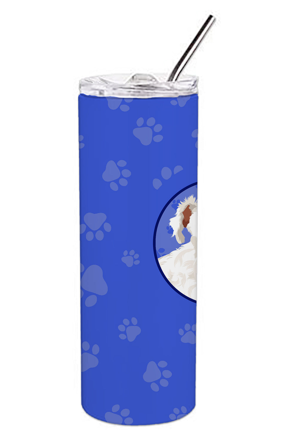 Buy this Schnauzer White #1  Stainless Steel 20 oz Skinny Tumbler