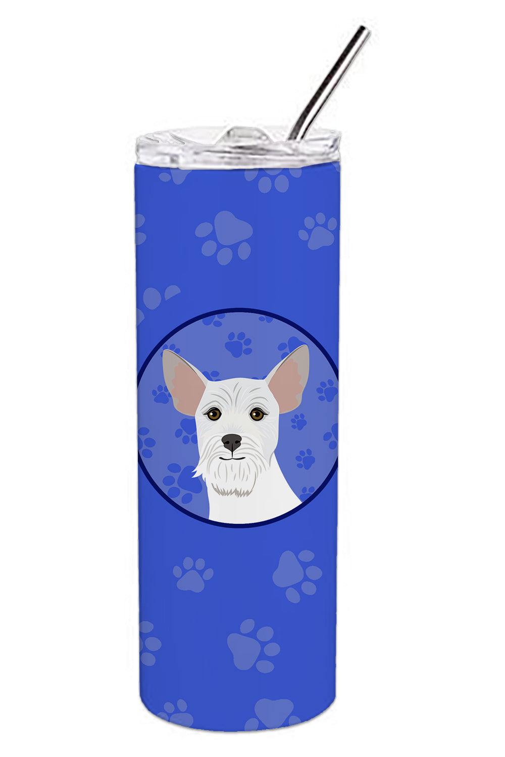 Buy this Schnauzer White #2  Stainless Steel 20 oz Skinny Tumbler