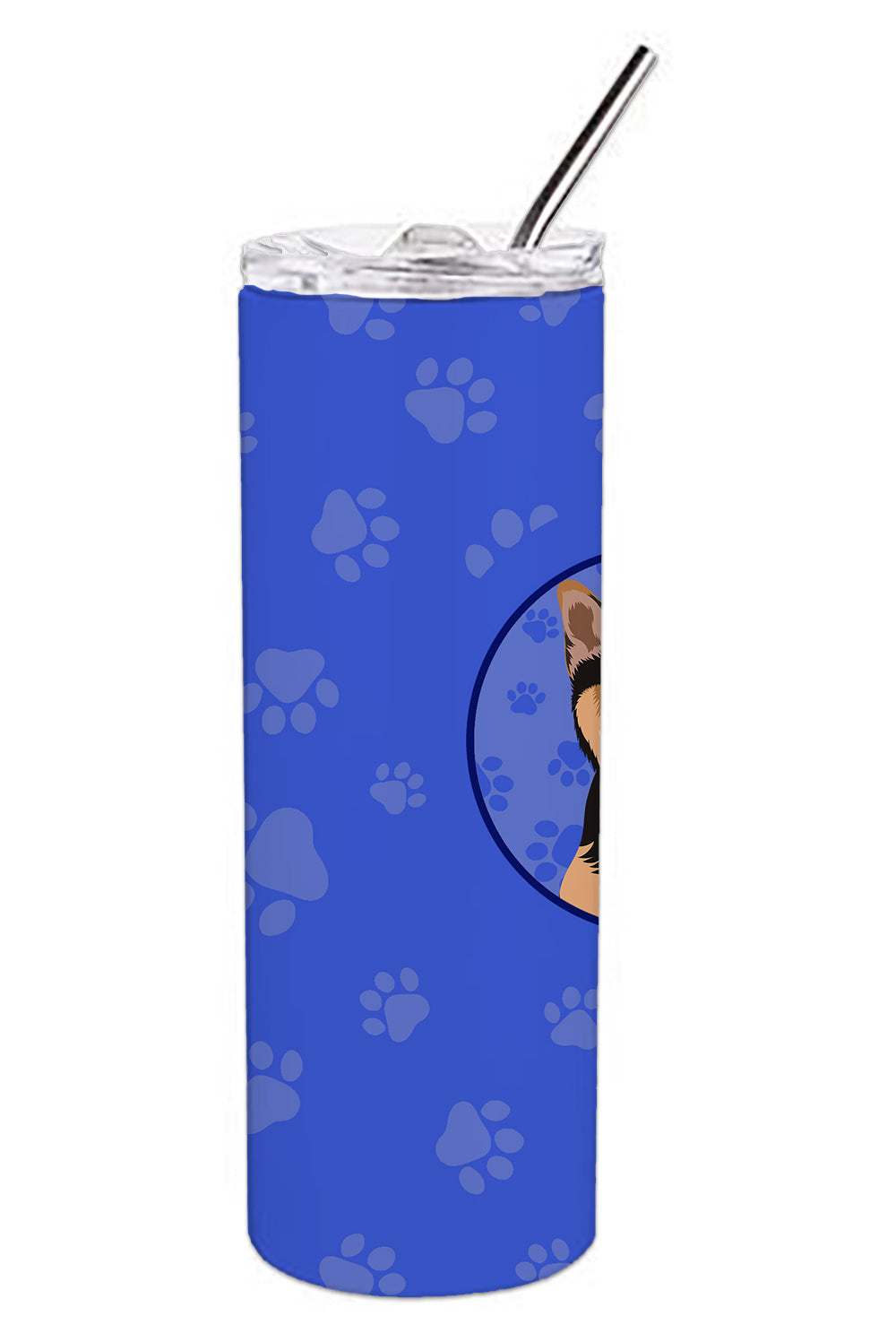 Shiba Inu Black and Tan  Stainless Steel 20 oz Skinny Tumbler - the-store.com