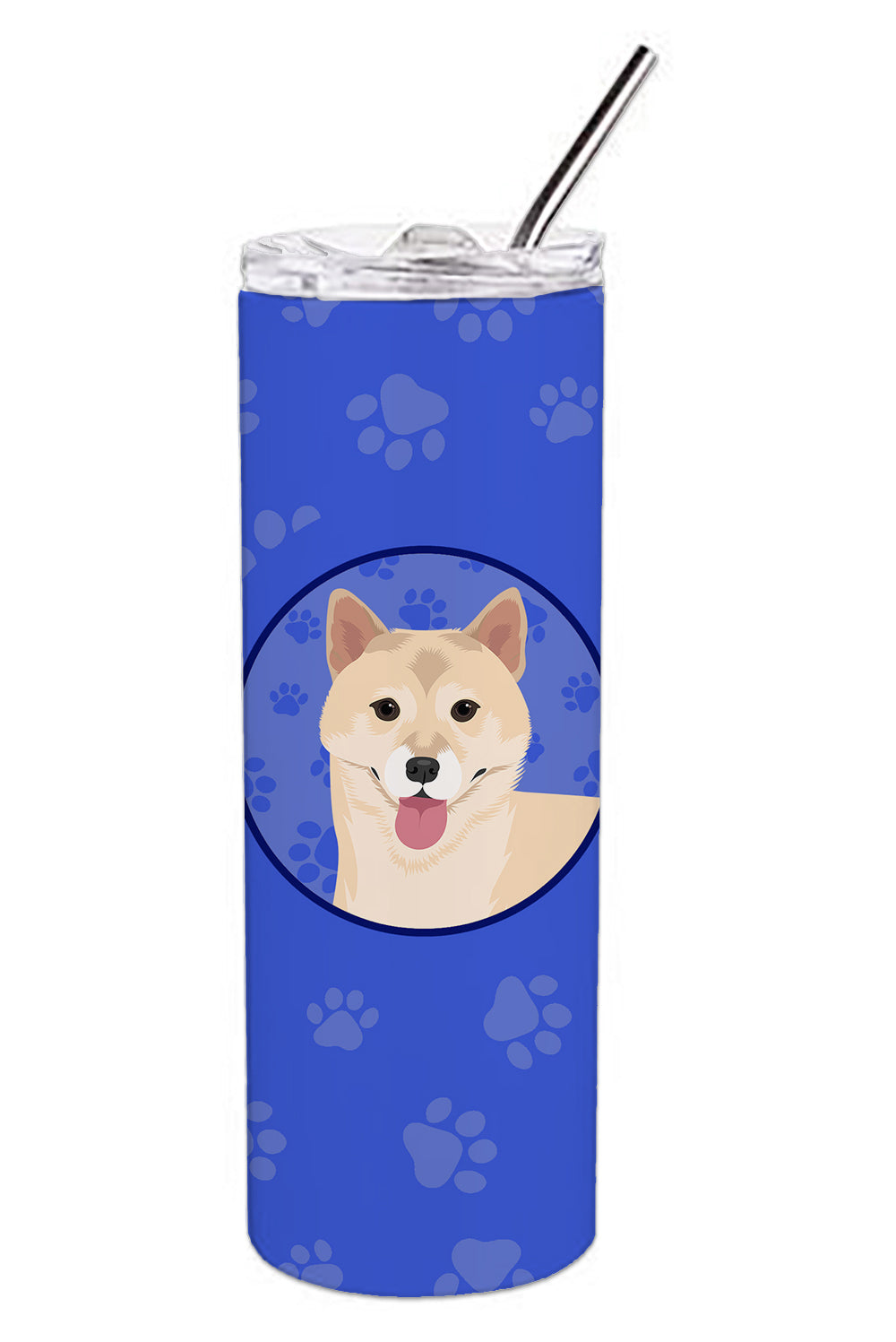 Buy this Shiba Inu Cream #1  Stainless Steel 20 oz Skinny Tumbler